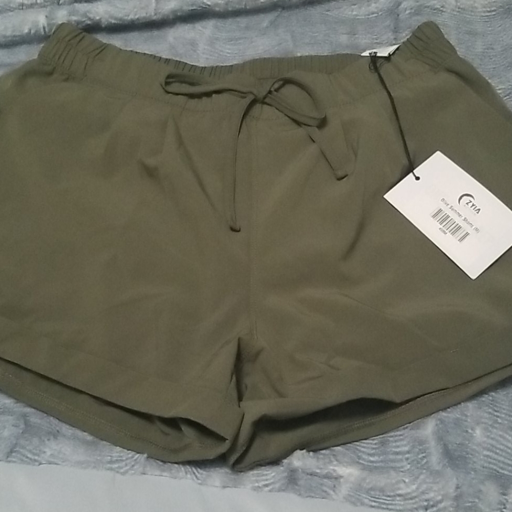 Olive summer shorts